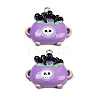 Halloween Opaque Resin Pendants LS-RESI-C062-02D-1