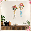 Alloy Enamel Hook Hangers DIY-WA0001-33-6