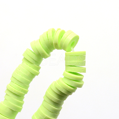 Handmade Polymer Clay Beads X-CLAY-R067-3.0mm-24-1