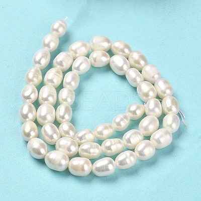 Natural Cultured Freshwater Pearl Beads Strands PEAR-E016-171-1