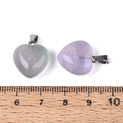 Natural Fluorite Pendants G-T143-49J-1