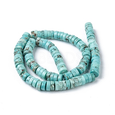Natural Howlite Beads Strands X-TURQ-L030-04C-01-1