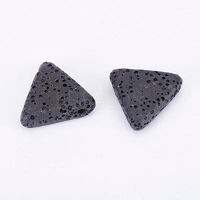 Natural Lava Rock Beads G-P316-H01-1