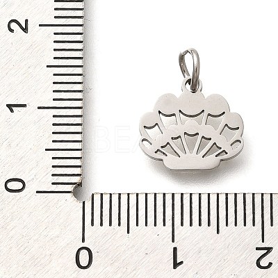 304 Stainless Steel Charms STAS-Z119-09P-1