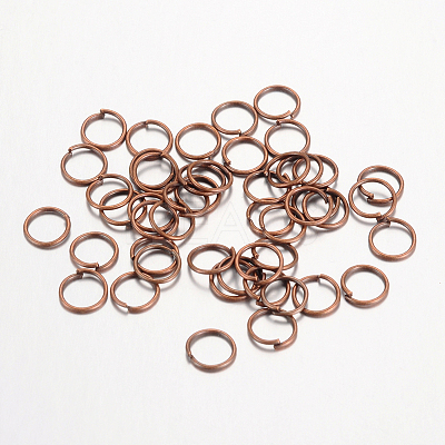 Iron Open Jump Rings IFIN-A018-5mm-R-NF-1