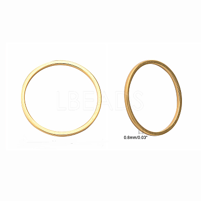Ion Plating(IP) 304 Stainless Steel Linking Ring LS-X-STAS-S079-13-B06-NF-1