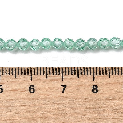 Cubic Zirconia Beads Strands G-G792-47-15C-1