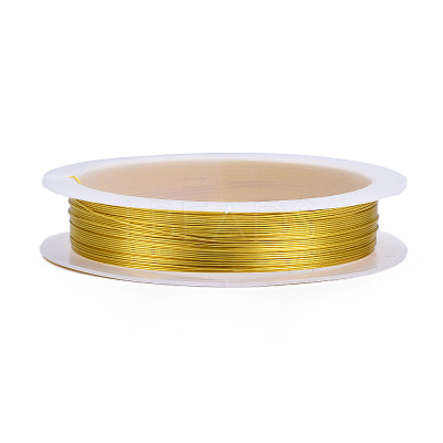 Round Copper Jewelry Wire CWIR-Q006-0.4mm-G-1