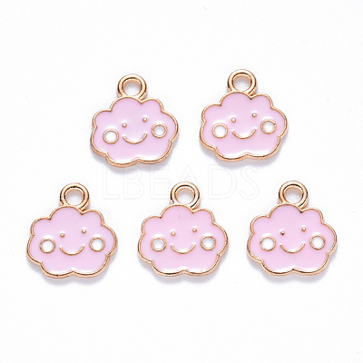 Alloy Enamel Charms X-ENAM-S121-072B-1
