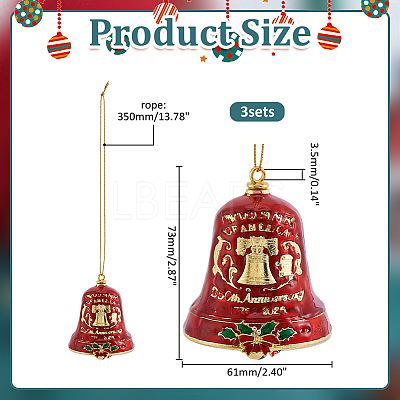 3Bags Alloy Pendant Decorations HJEW-ME0001-17B-1