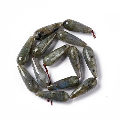 Natural Labradorite Beads Strands G-I328-07-1