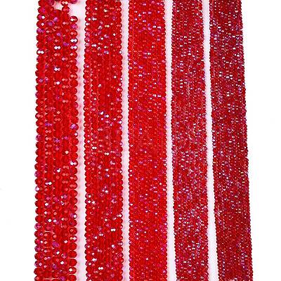 Electroplate Glass Beads Strands LS-EGLA-A044-T6mm-L01-1