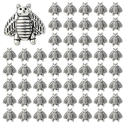 300Pcs Tibetan Style Alloy Beads FIND-FH0017-53-1