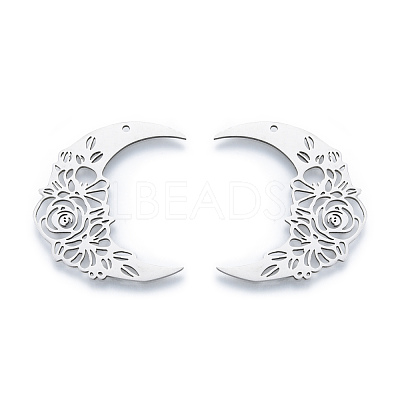 Non-Tarnish 201 Stainless Steel Pendants STAS-N090-LA933-1-1