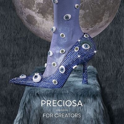 Preciosa&reg Crystal Hotfix Flatback Stones Y-PRC-HSS8-70350-1