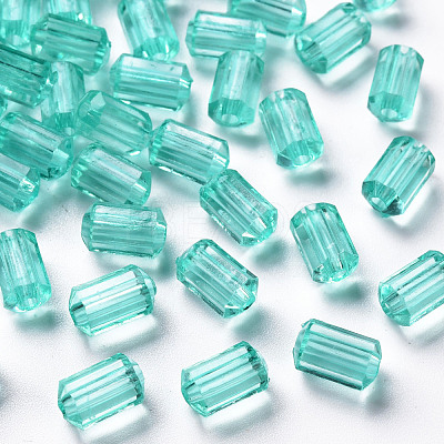 Transparent Acrylic Beads TACR-S154-27B-68-1