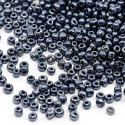 (Repacking Service Available) 8/0  Glass Seed Beads SEED-C018-3mm-606-1