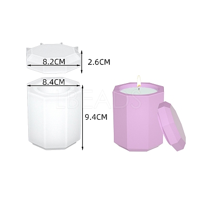 DIY Food Grade Silicone Candle Molds PW-WGEB139-04-1