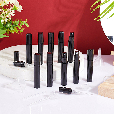 80 Sets 3ML Plastic Spray Bottles with 2Pcs Mini Transparent Plastic Funnel Hopper MRMJ-BC0003-28B-1