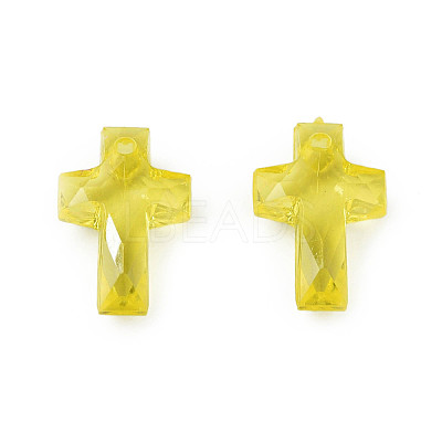 Transparent Acrylic Pendants MACR-S373-130-B03-1