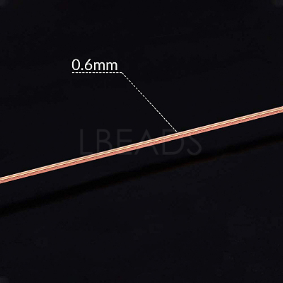 Round Bare Copper Wire for Jewelry Making CWIR-BC0002-16D-1
