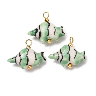 Handmade Porcelain Pendants PR-CBAC347-08F-1