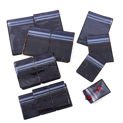 40Pcs 4 Styles PVC Resealable Bags OPP-TA0001-18B-1