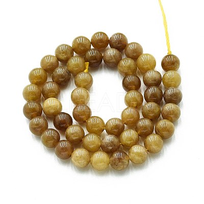 Natural Quartz Beads Strands G-N355-8mm-62-1