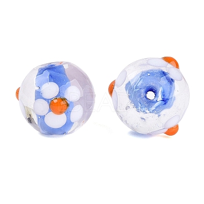 Handmade Bumpy Lampwork Beads LAMP-N042-21A-1