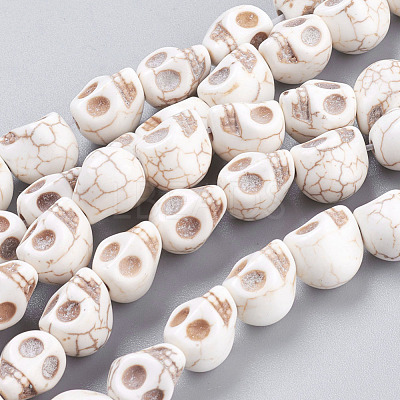 Gemstone Beads Strands TURQ-S105-10x10mm-09-1