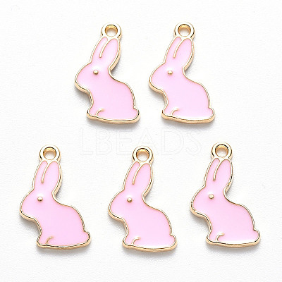 Alloy Enamel Pendants ENAM-S121-091B-1