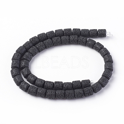 Natural Lava Rock Beads Strands G-F671-04A-11-1