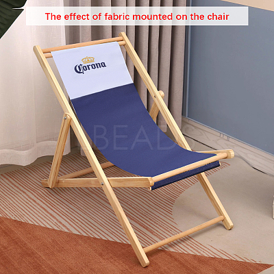 Beach Patio Canvas Cloth Chair Replacement Fabric AJEW-WH20004-31B-01-1