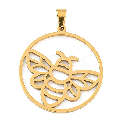 304 Stainless Steel Pendants STAS-Z076-14G-1