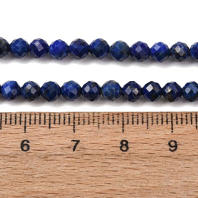 Natural Lapis Lazuli Beads Strands G-F596-15-4mm-1