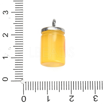 Opaque Resin Pendants RE-CBA08CD-10D-1