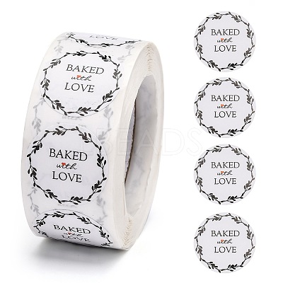 Baked with Love Stickers X-DIY-E023-07G-1