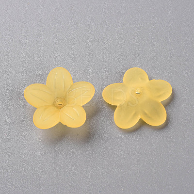 Frosted Acrylic Bead Caps MACR-S371-08A-719-1