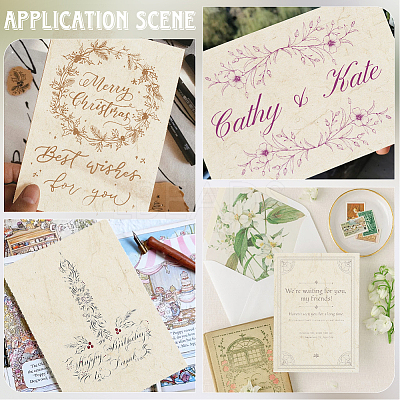 Eco-friendly Paper Greeting Card DIY-WH20002-619A-06-1