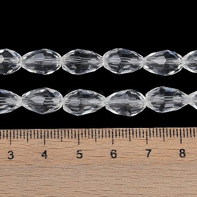 Transparent Glass Beads Strands EGLA-N013-T10mm-D01-1