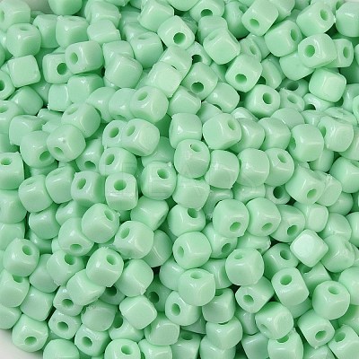Opaque Acrylic Beads OACR-B025-06J-1
