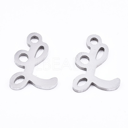 Non-Tarnish 201 Stainless Steel Charms STAS-T044-217P-L-1