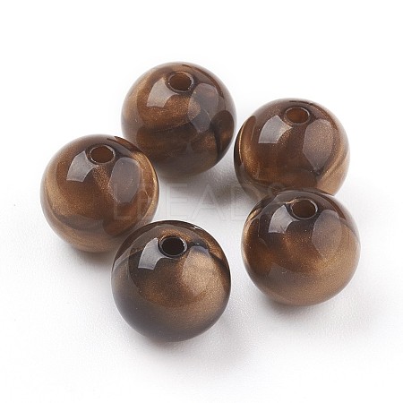 Acrylic Beads X-MACR-E025-21D-8mm-1