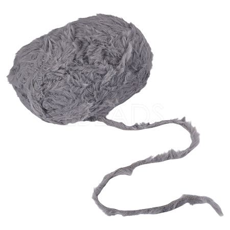 Super Bulky Faux Mink Fur Polyester Yarn YCOR-TAC0001-02D-1