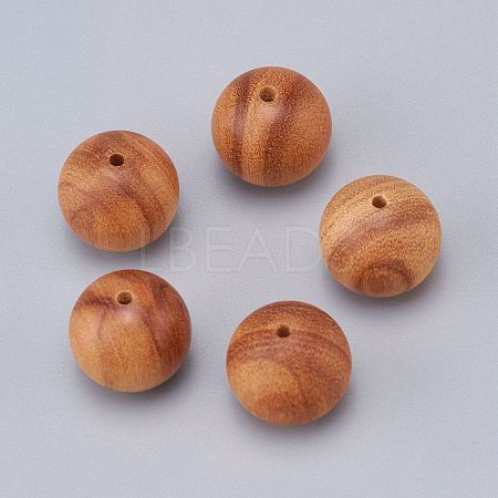 Natural Olive Wood Beads WOOD-H100-03-1