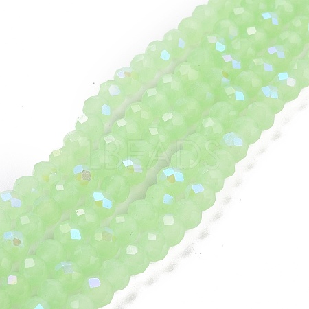 Electroplate Glass Beads Strands LS-EGLA-A034-J4mm-L04-1