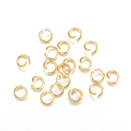 304 Stainless Steel Jump Rings A-STAS-F084-27G-1
