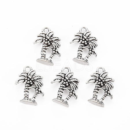 Tibetan Style Alloy Pendants X-TIBE-S320-201AS-1