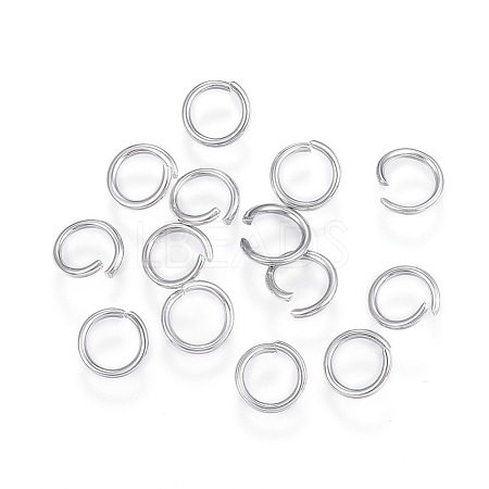 304 Stainless Steel Jump Rings A-STAS-F110-05P-1