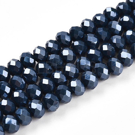 Electroplate Glass Beads Strands LS-EGLA-A044-P6mm-A16-1